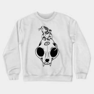 Mouse skull Crewneck Sweatshirt